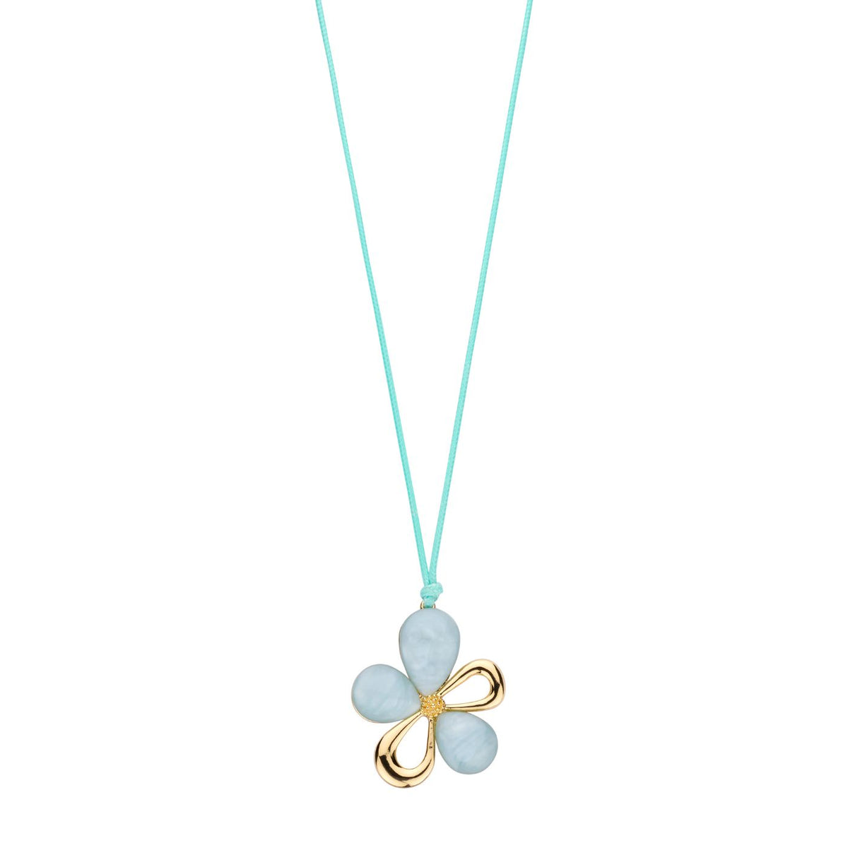 Collier - Kalina Halsketting Watergroen