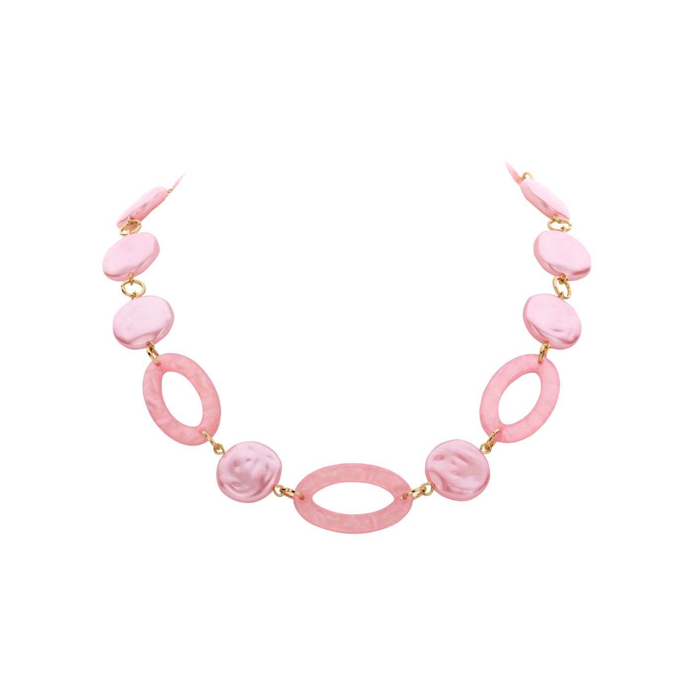 Collier - Karn Halsketting Roze