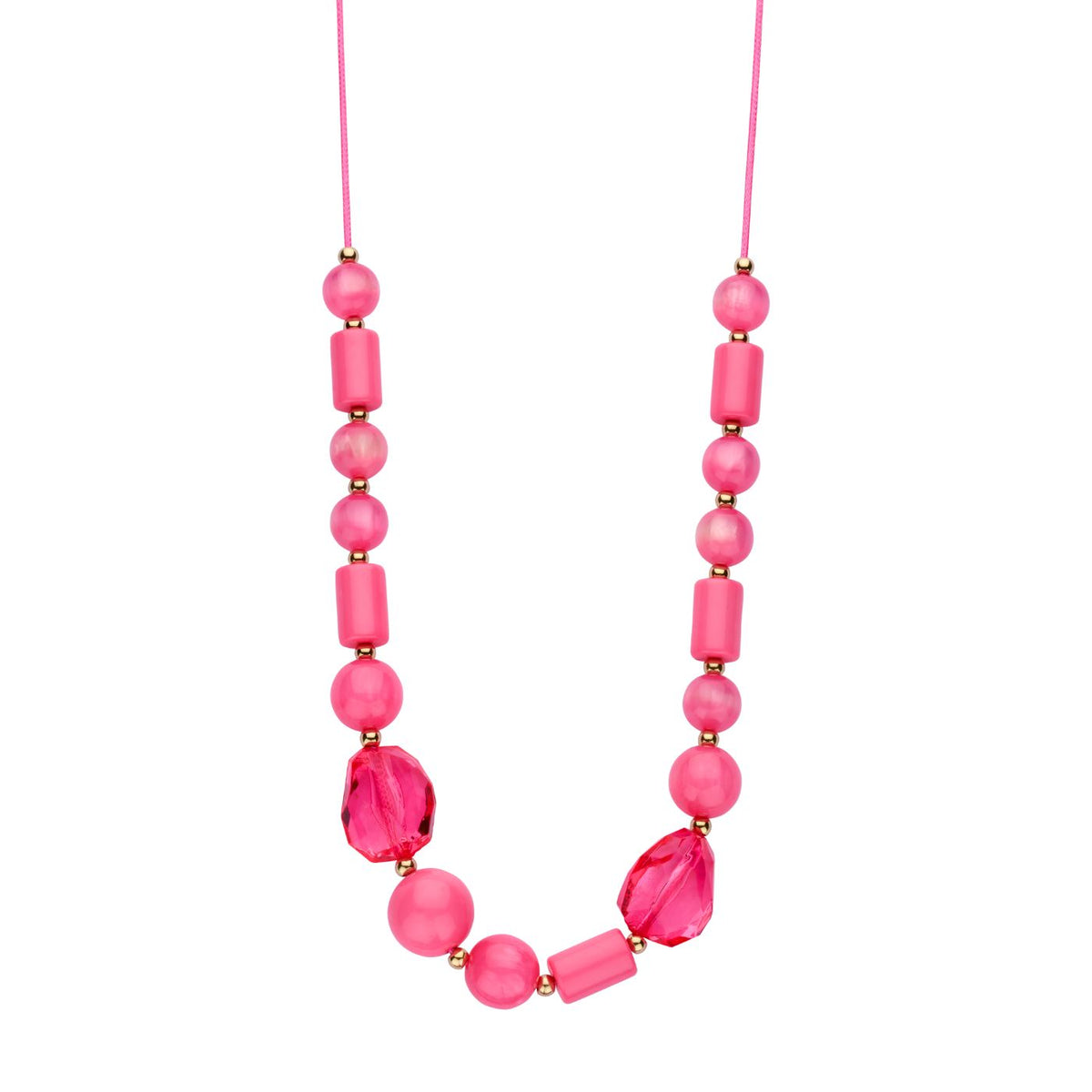 Halsketting - Kasper Halsketting Fuchsia