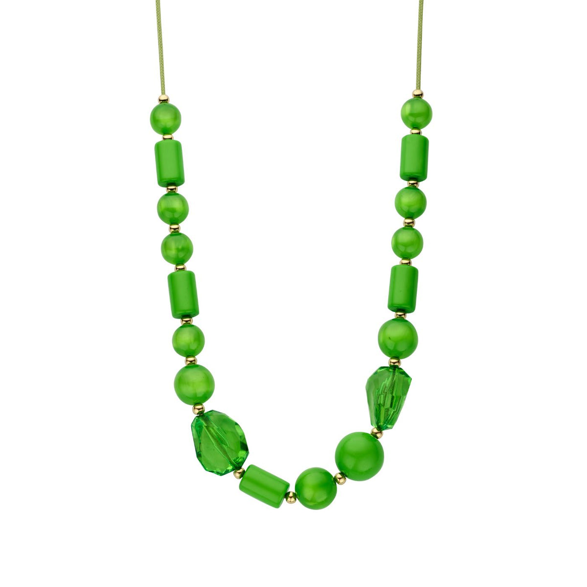 Collier - Kasper Halsketting Groen