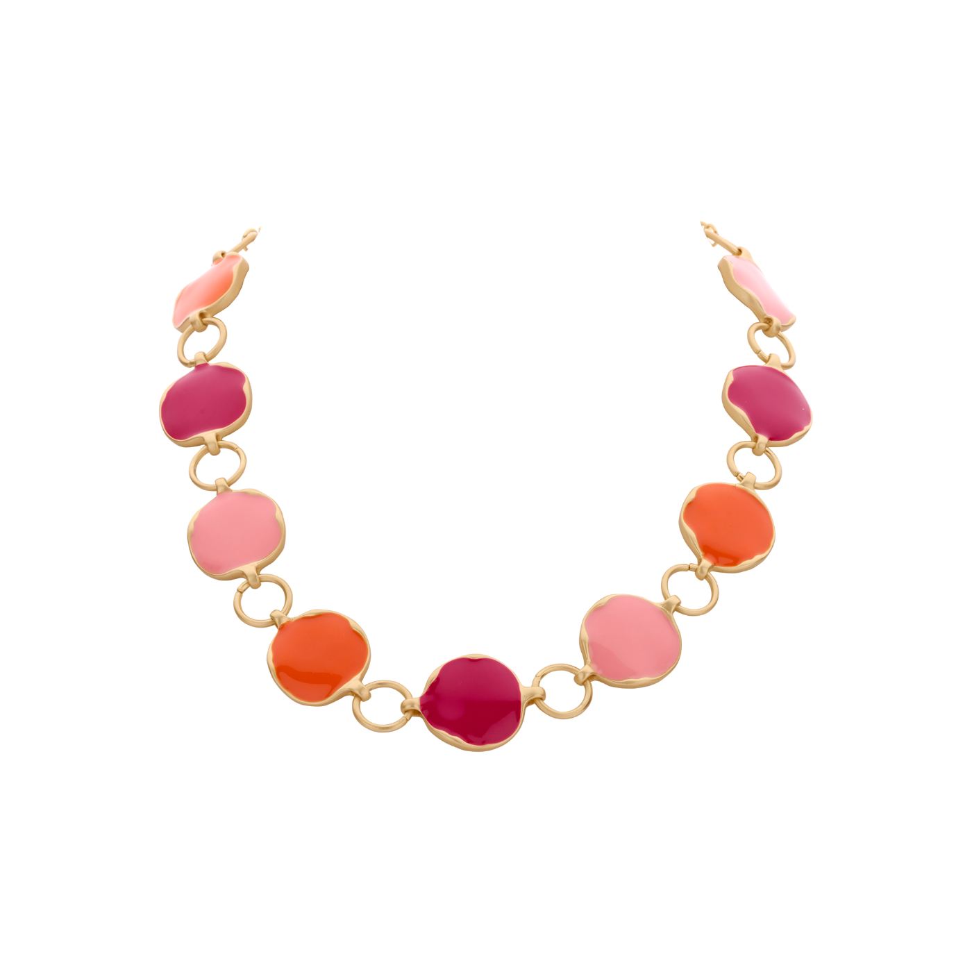 Halsketting - Kent Halsketting Multi Roze