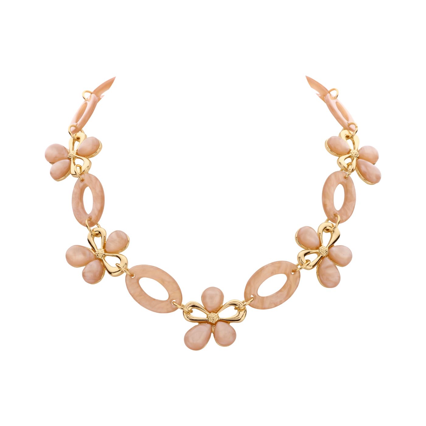 Collier - Klaas Halsketting Beige