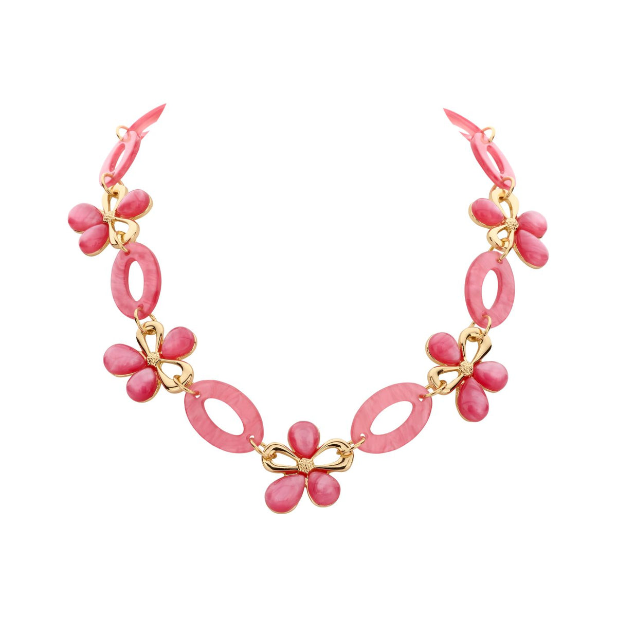 Collier - Klaas Halsketting Fuchsia