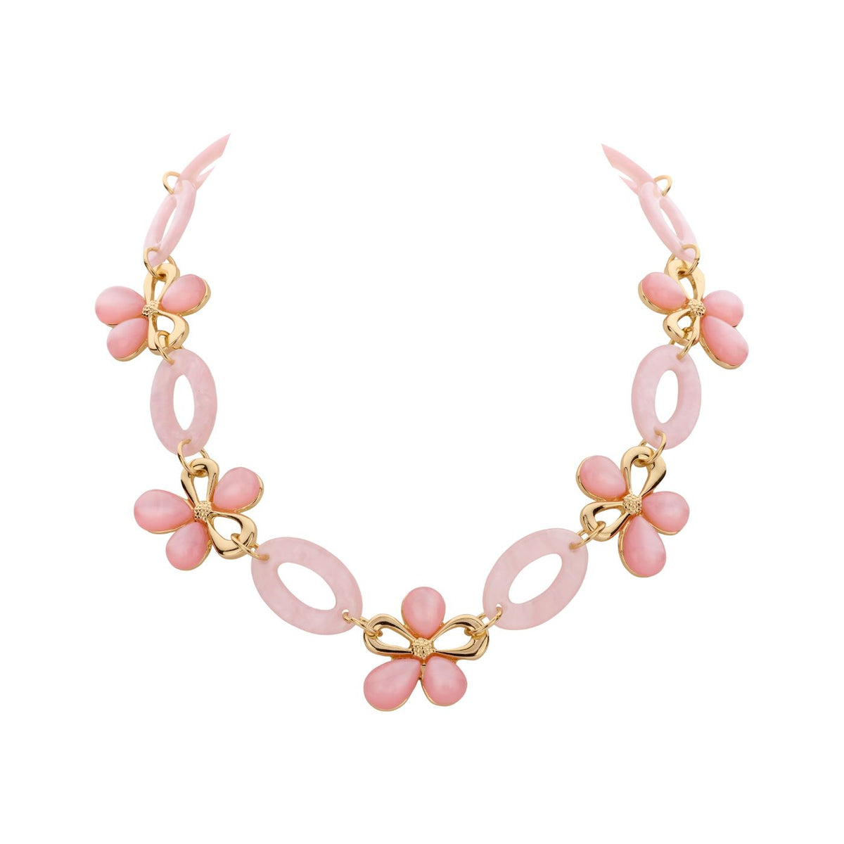 Collier - Klaas Halsketting Lichtroze