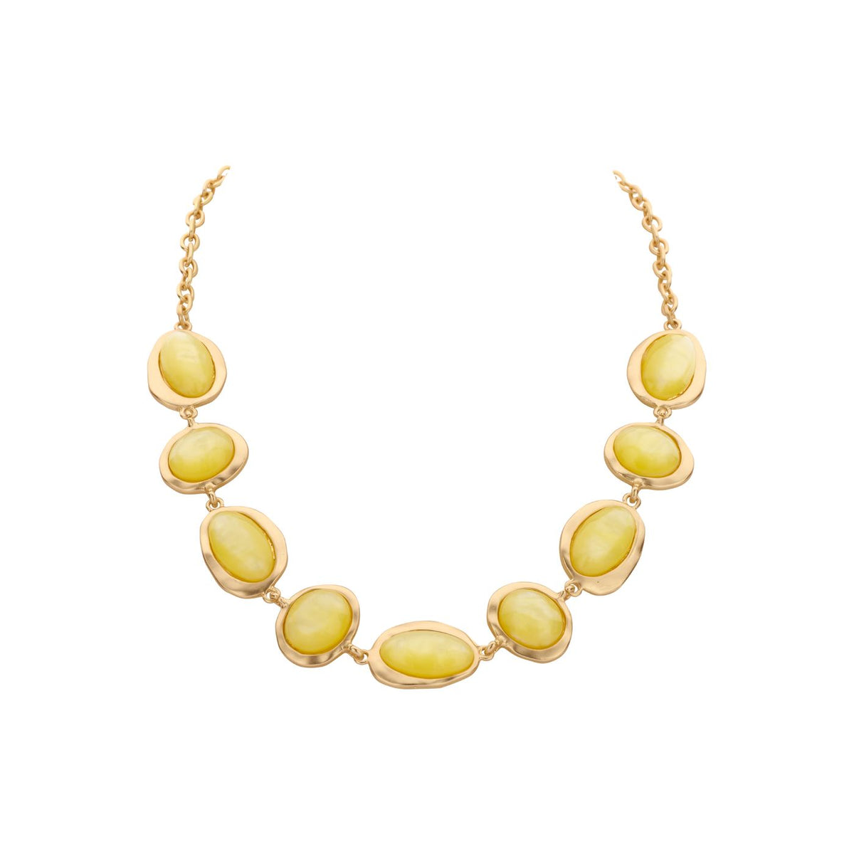 Collier - Kobe Halsketting Geel