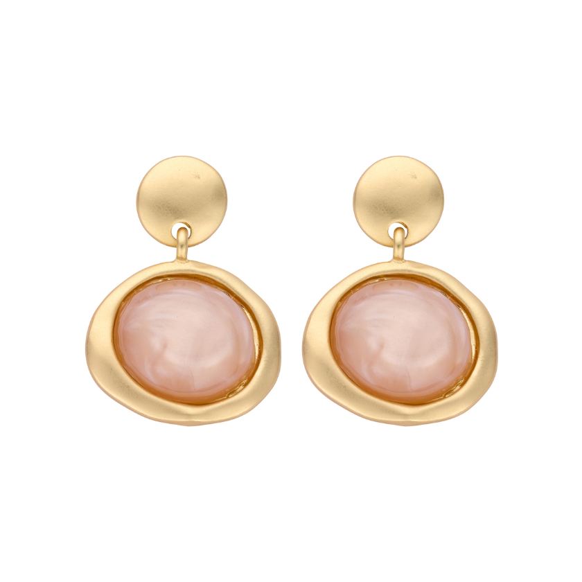Oorbellen - Kobe Oorbellen Beige