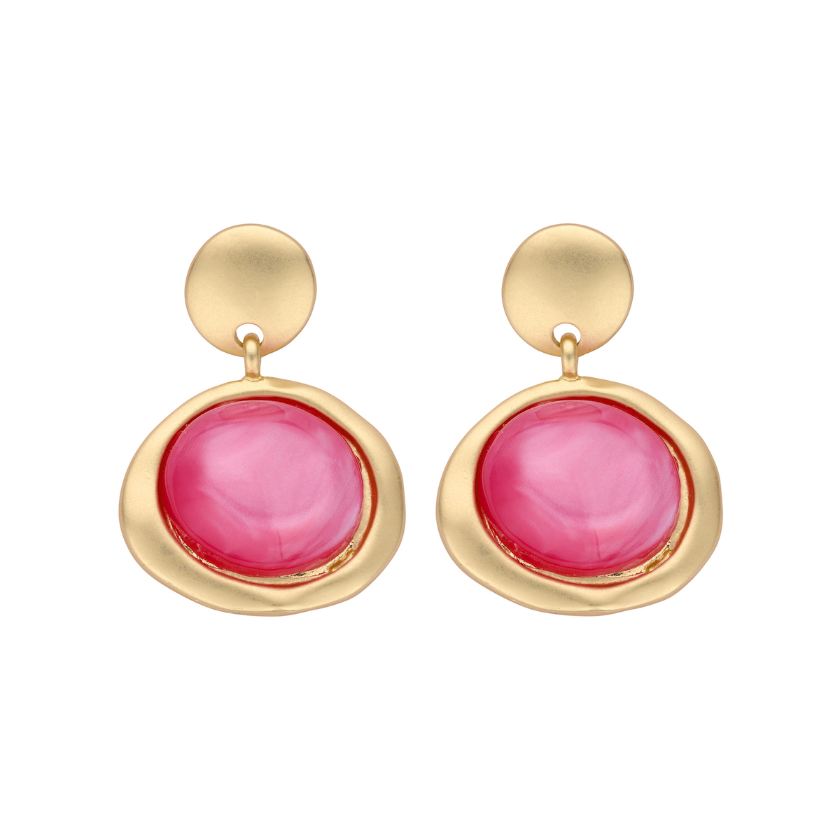Oorbellen - Kobe Oorbellen Fuchsia