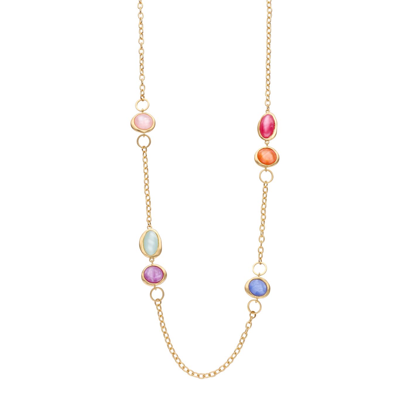 Collier - Kobelang Halsketting Multicolor