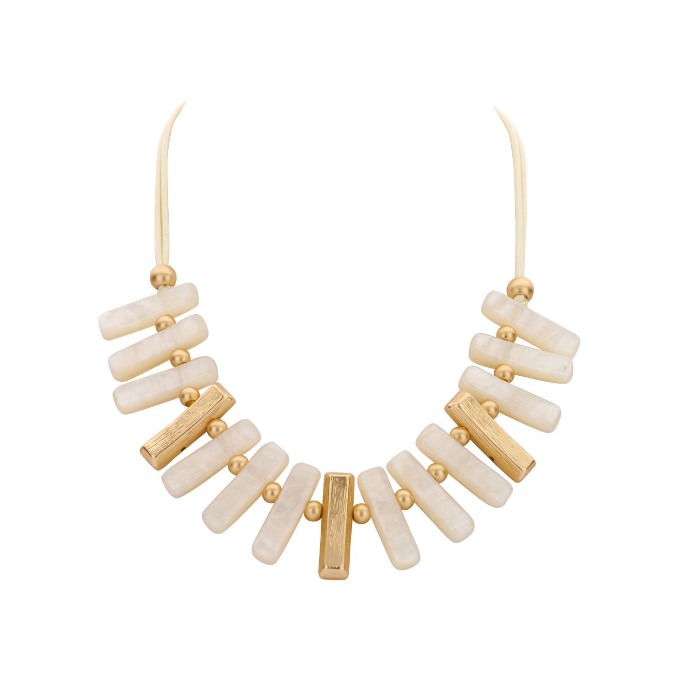 Collier - Konnor Halsketting Ecru