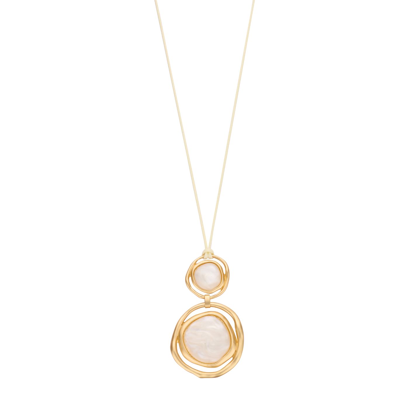 Collier - Kurt Halsketting Ecru