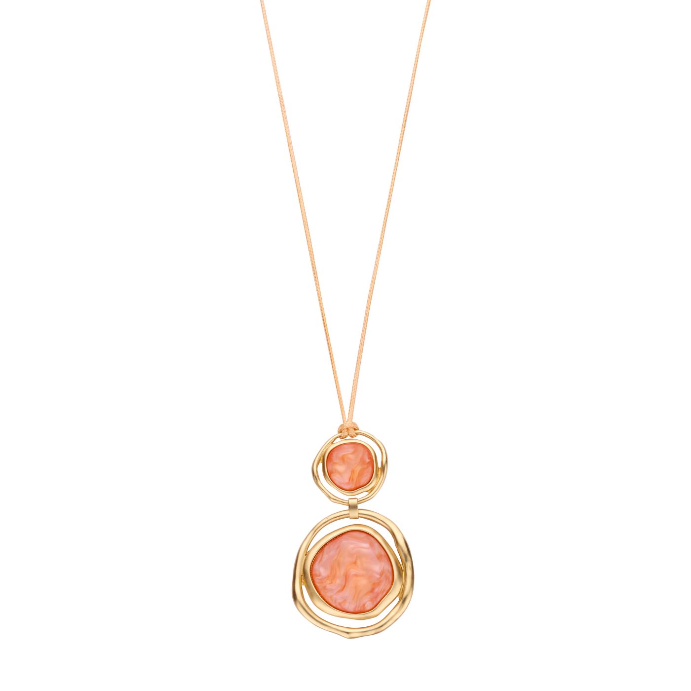 Collier - Kurt Halsketting Oranje