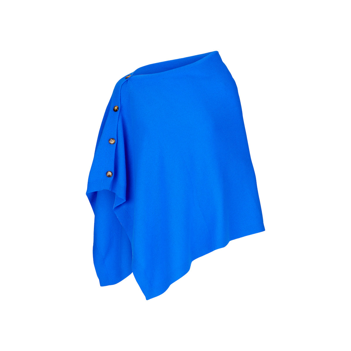 Poncho - Lcponcho4 Poncho Jeansblauw