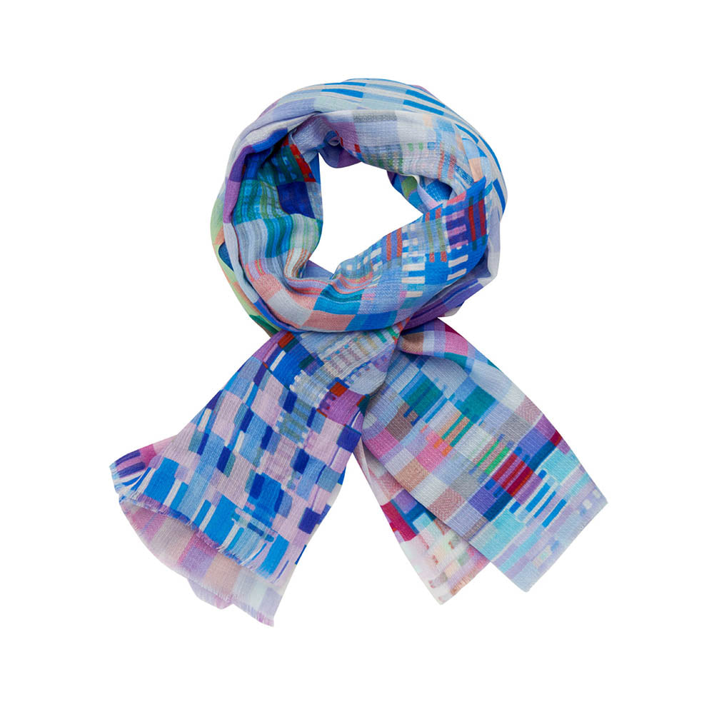 Écharpe - Lcscarves171 Multi Bleu