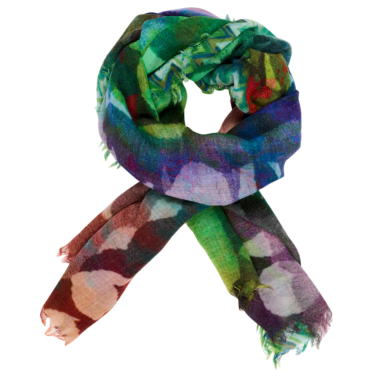 Sjaal - Lcscarves189 Multi Groen