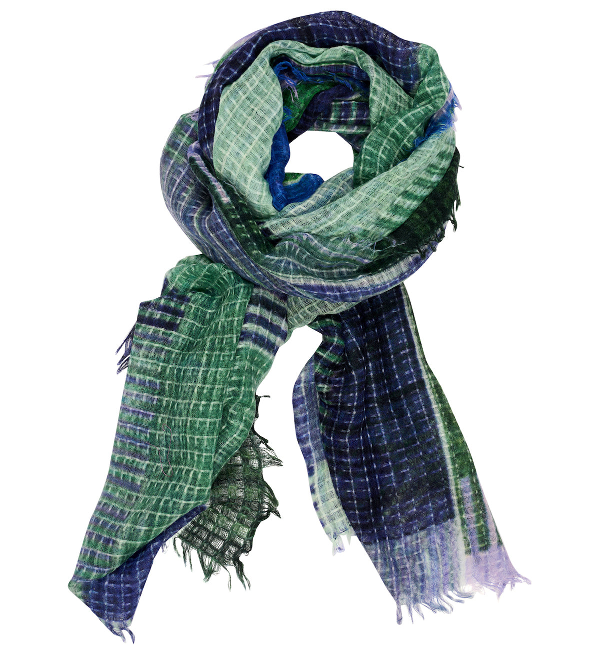 Écharpe - Lcscarves190 Multi Bleu