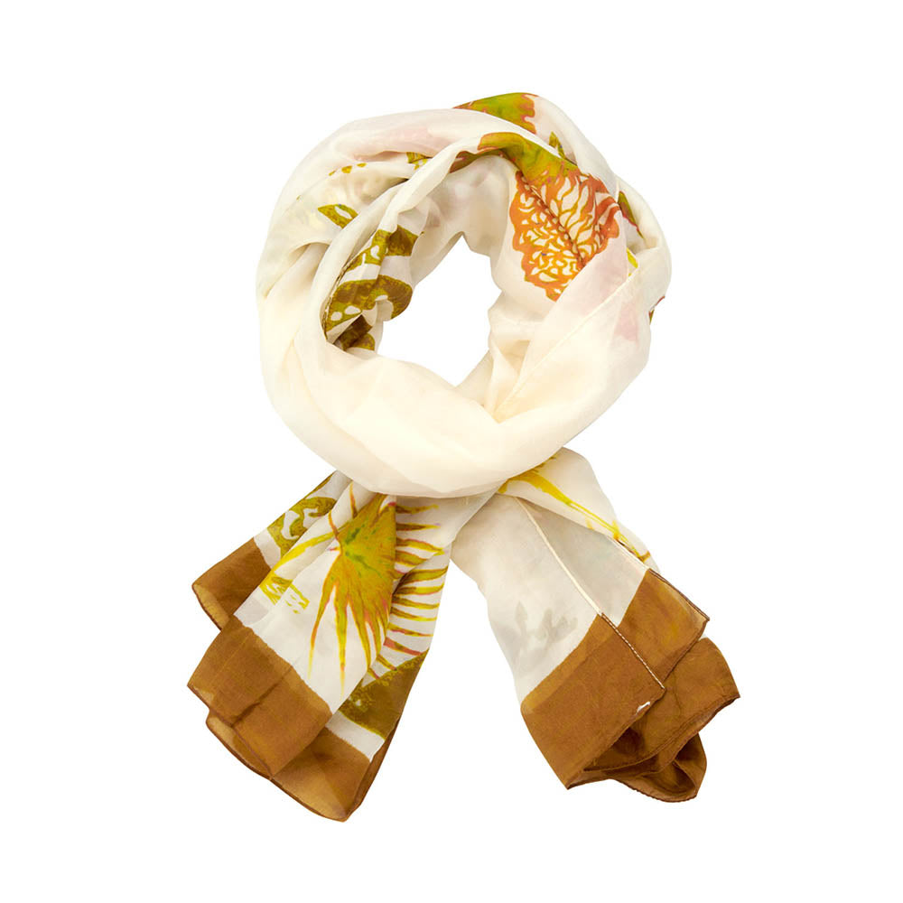 Sjaal - Lcscarves195 Multi Bruin