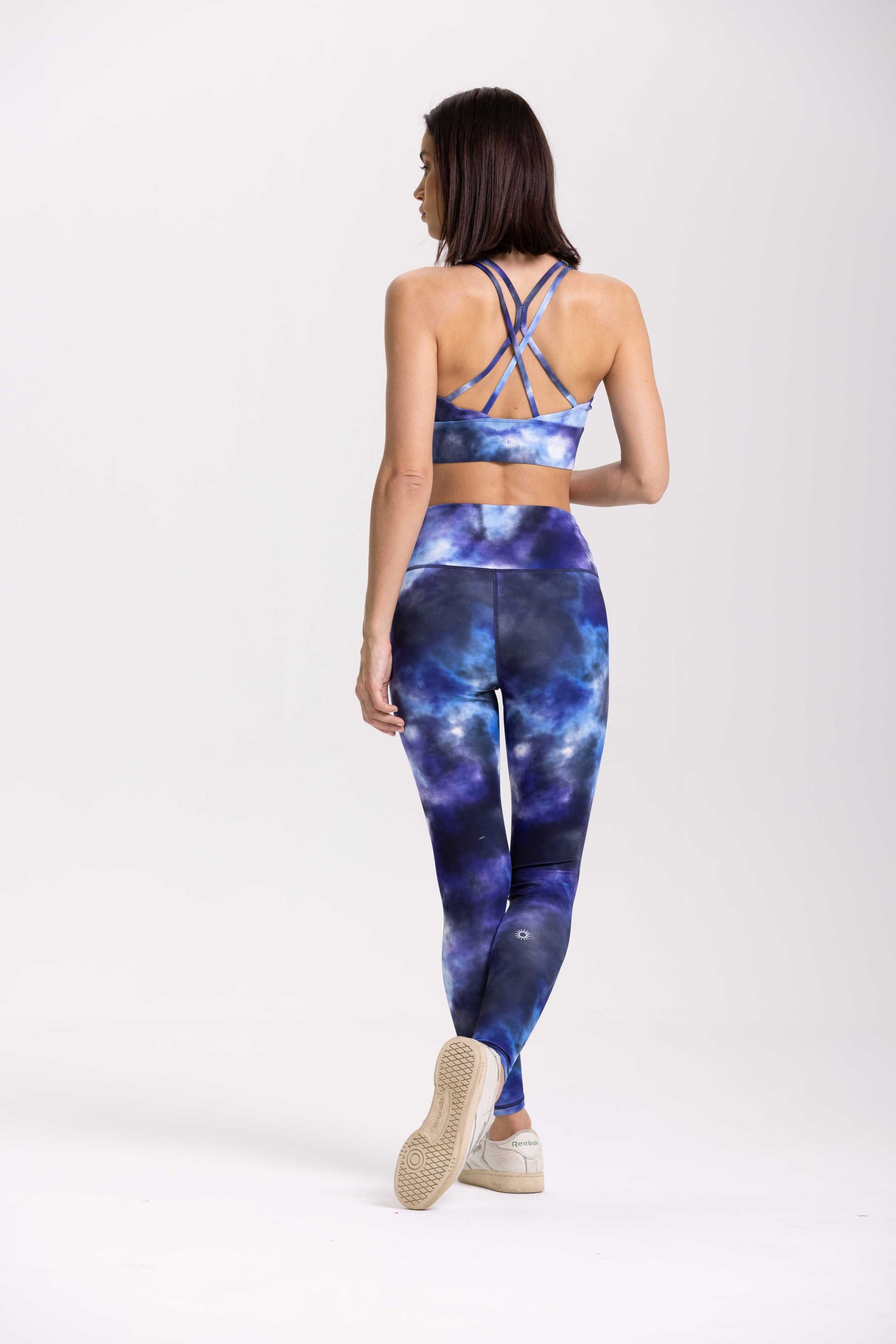 Legging Iris - Blauw Gedrukt