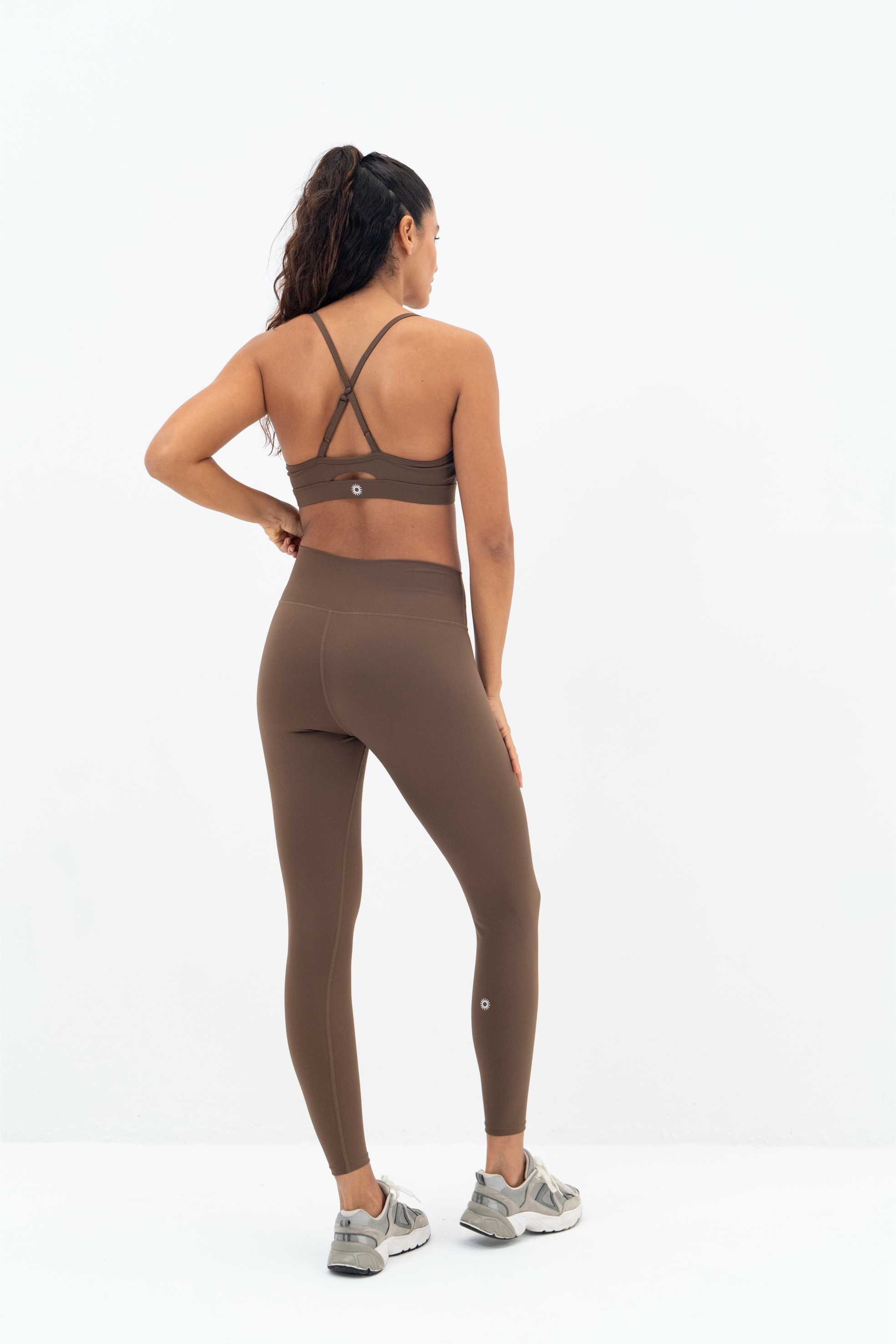 Legging Geneva  - Marron