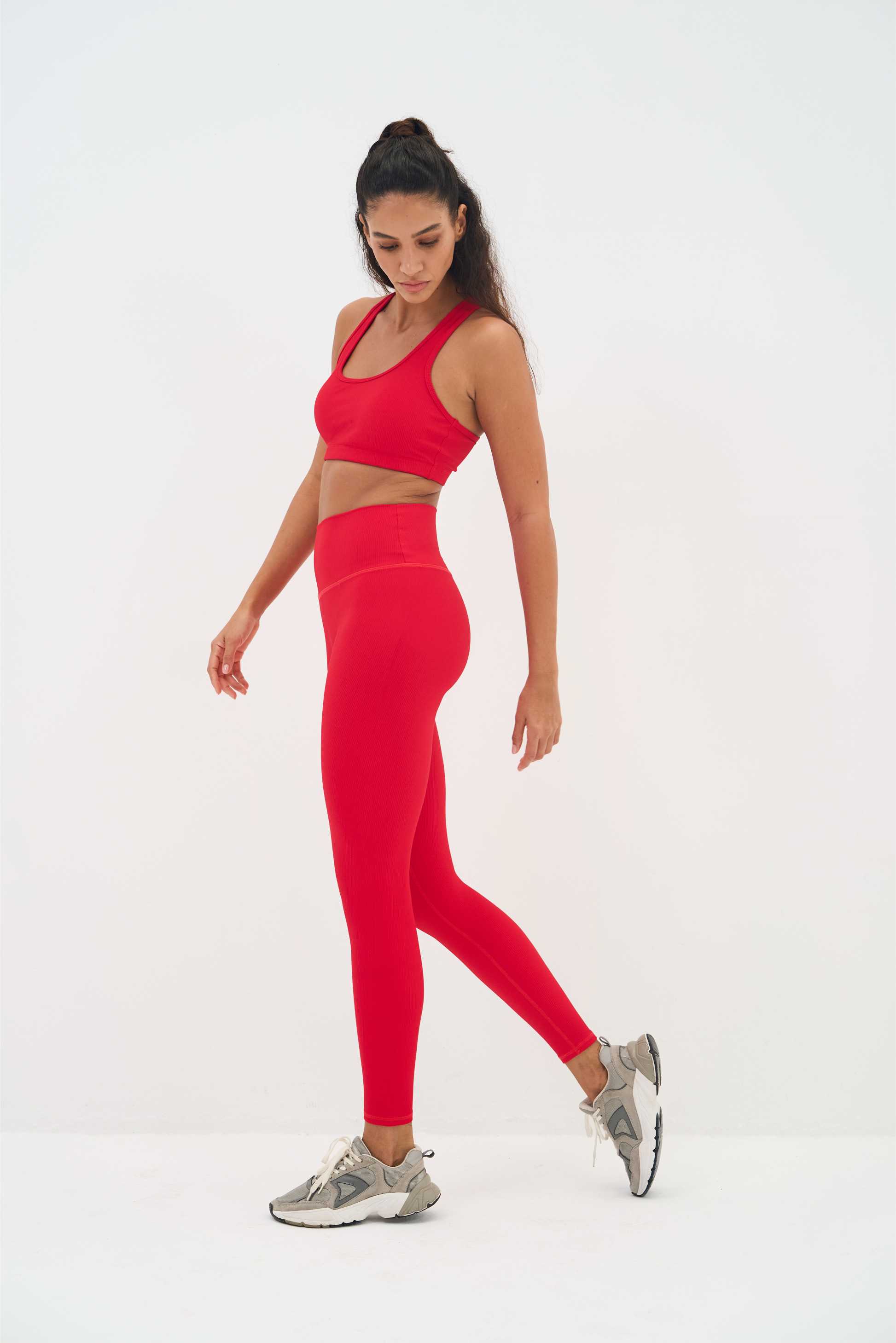 Legging Lotus  - Rouge