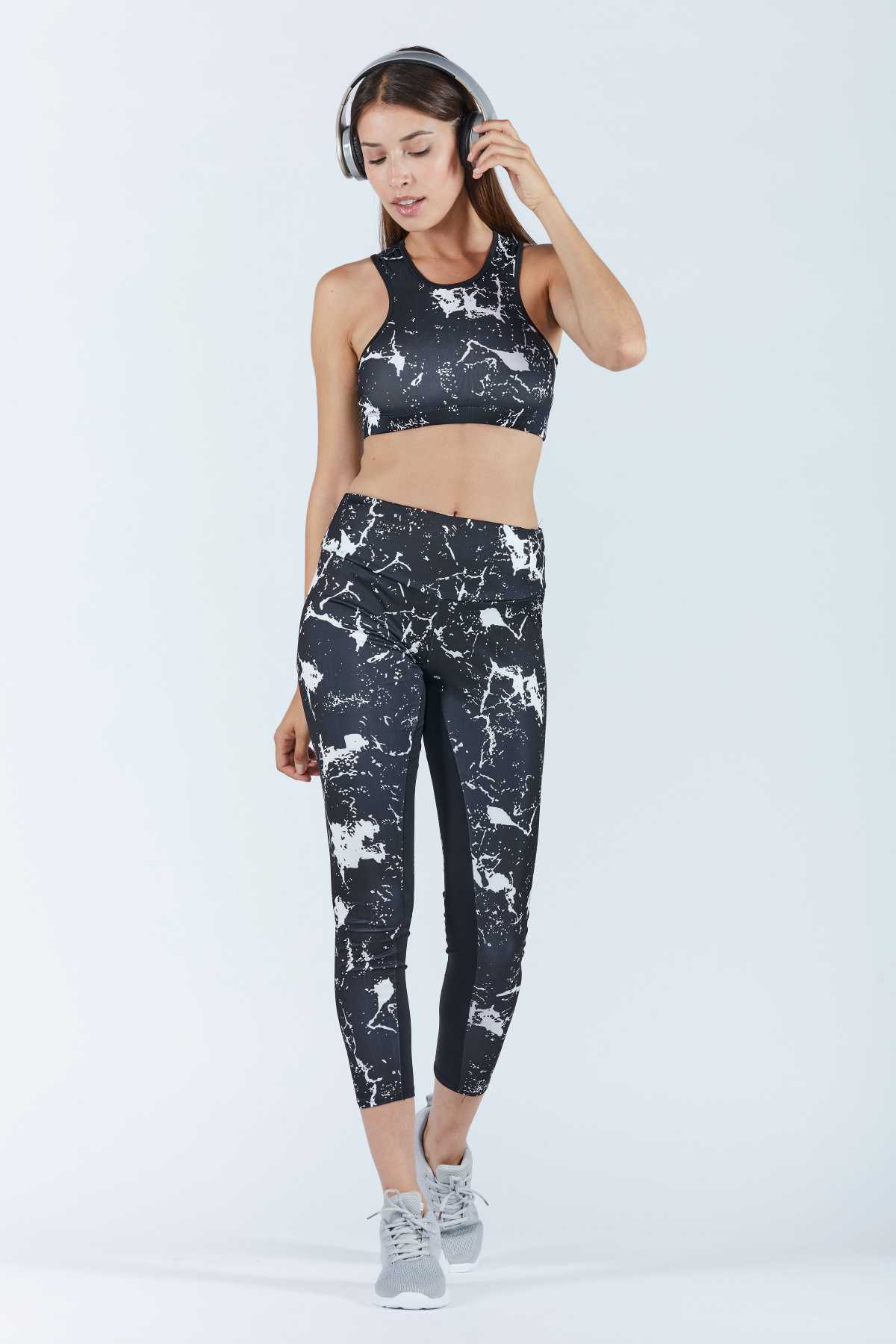 Legging Juls - Zwart/Wit