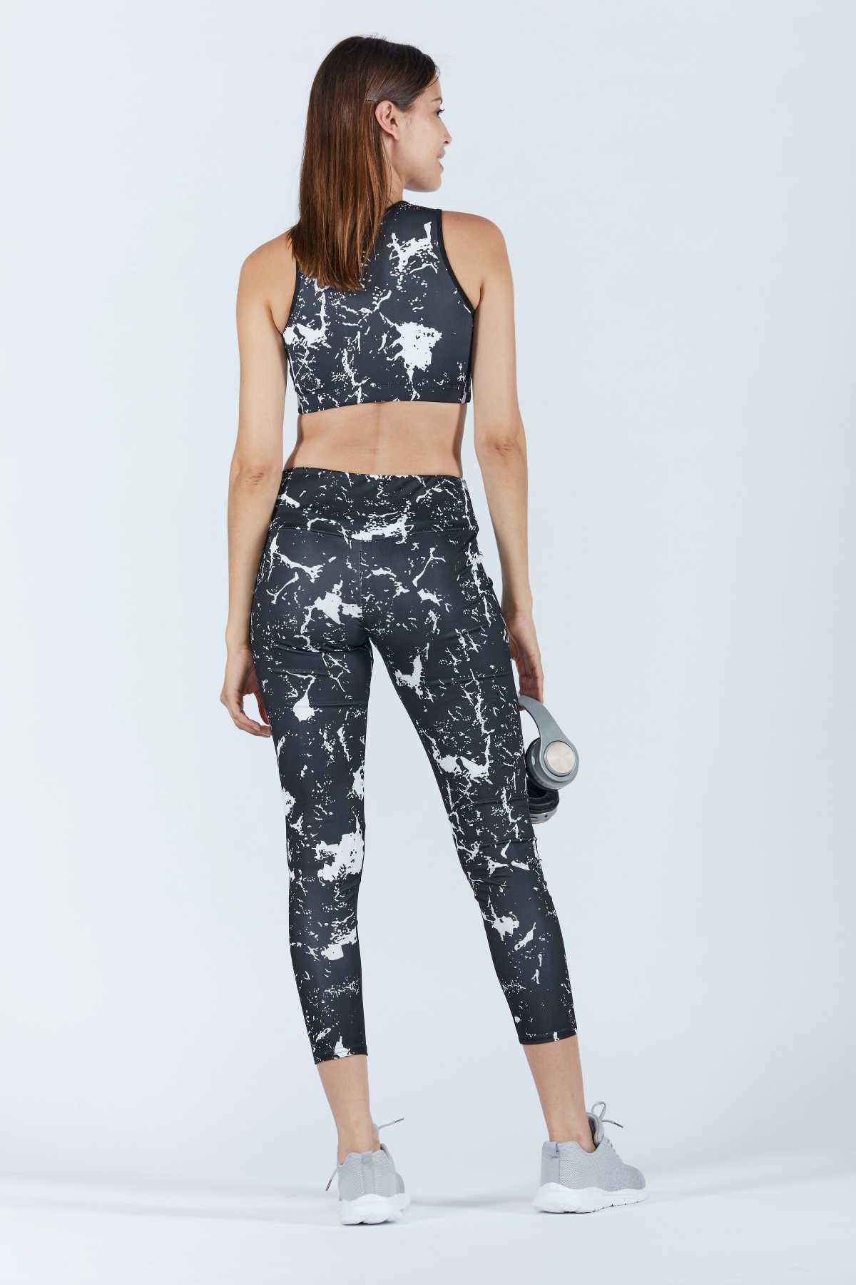 Legging Juls - Zwart/Wit