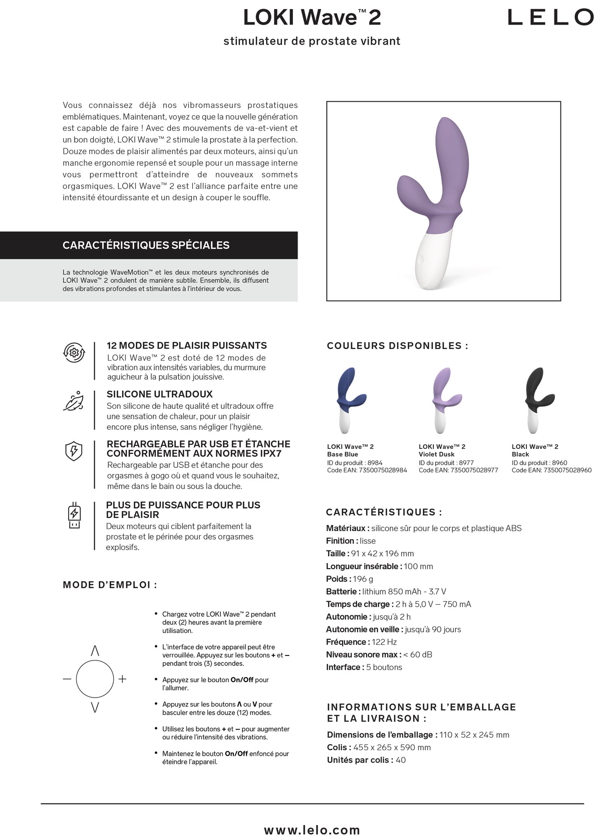 Loki Wave 2 Violet Dust