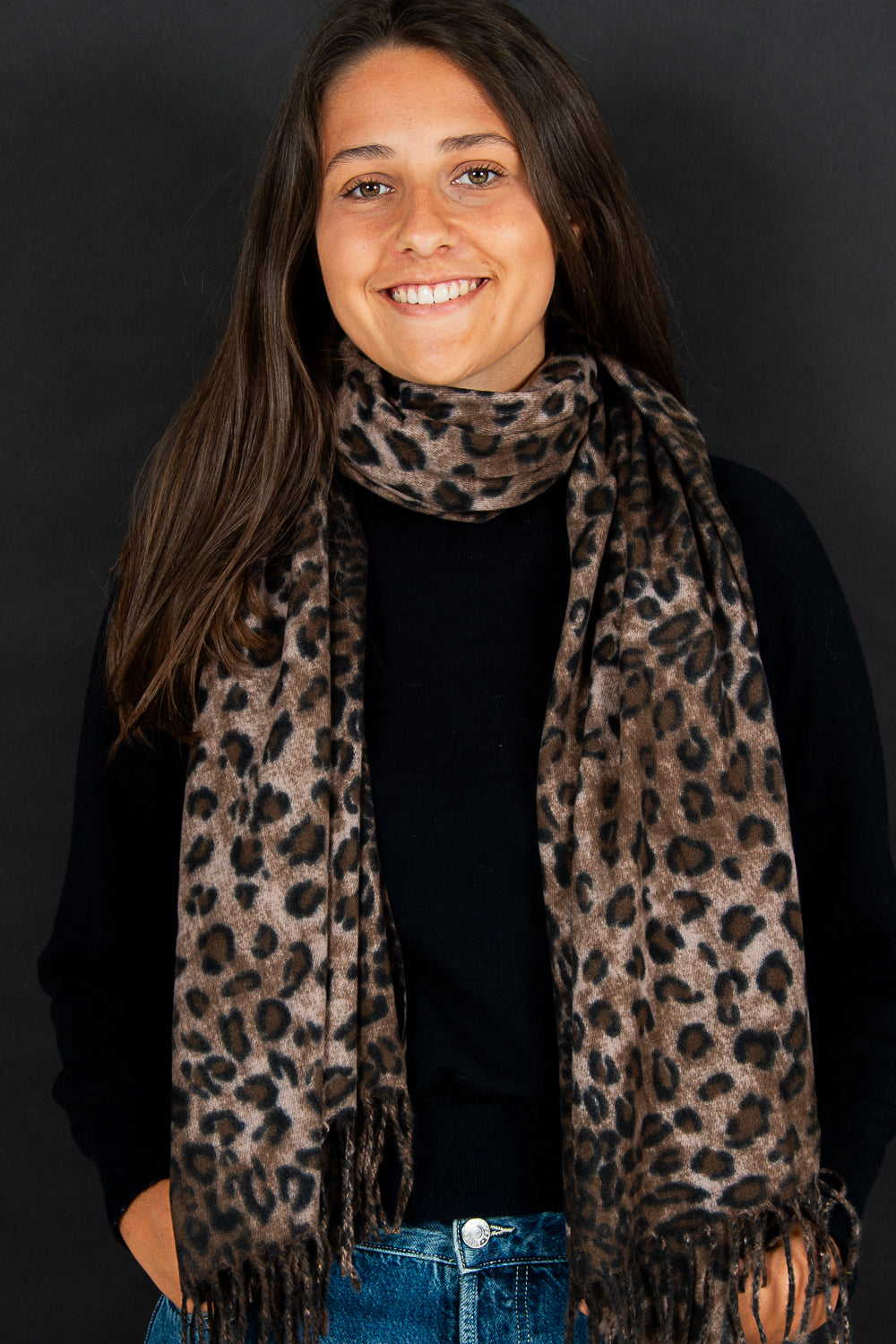 Lou - Luipaard Taupe