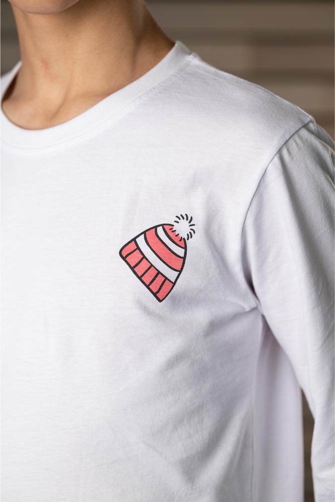 Pyjama flannelle et jersey - Kid - Blanc Et Bleu