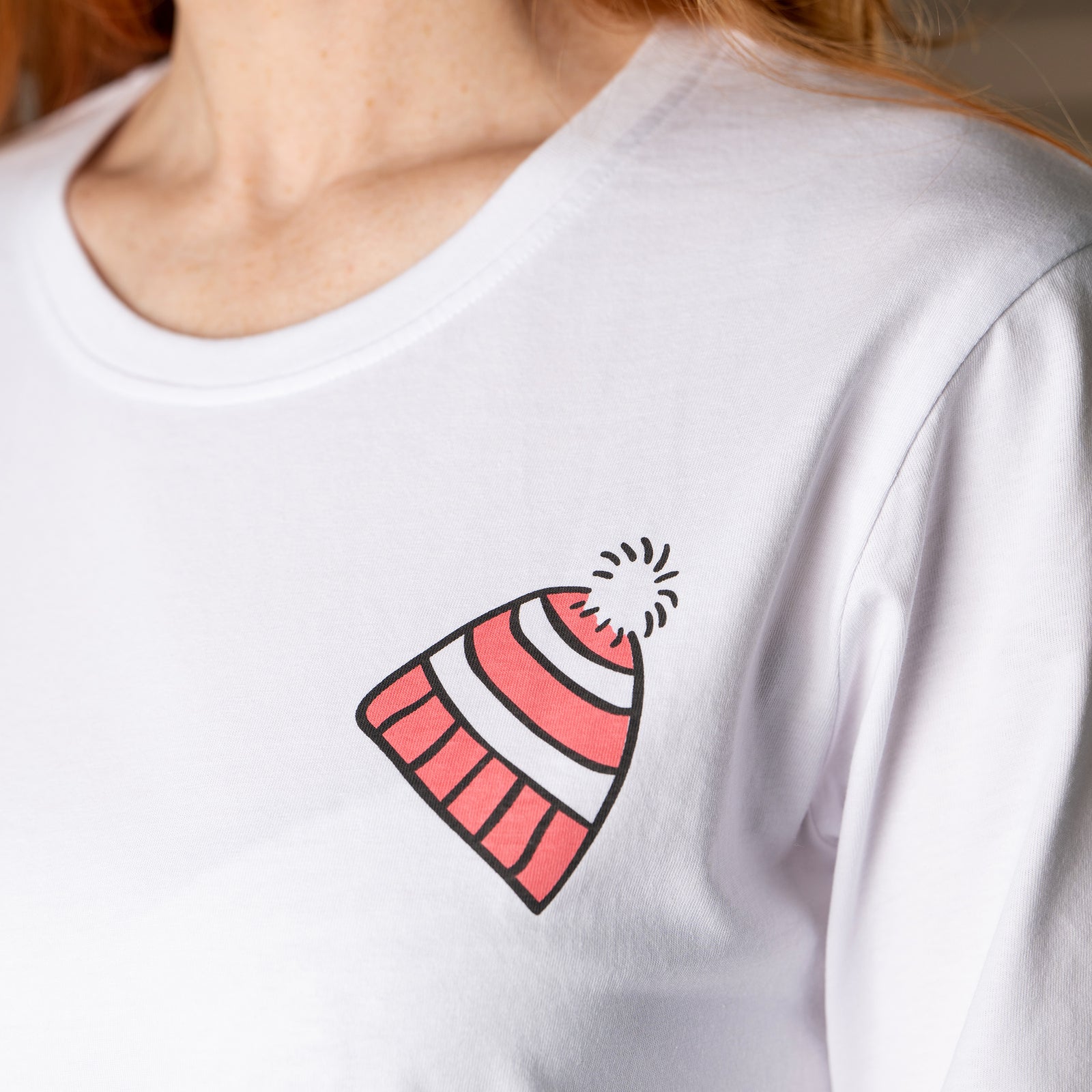 Flanellen en Jersey Pyjama - Dames - Wit en Blauw