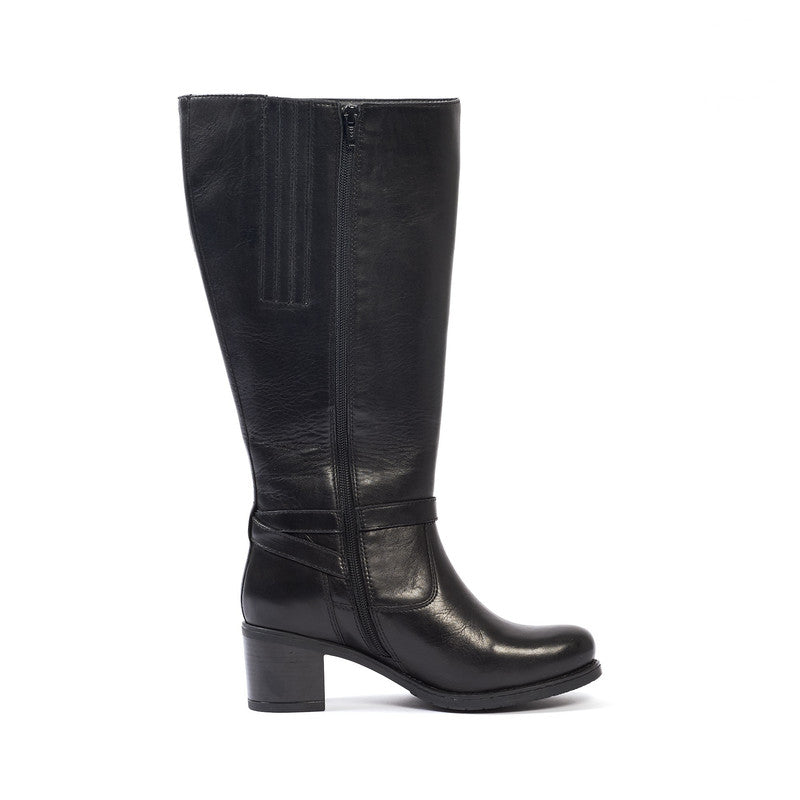Laarzen Voor Brede Kuiten XL - Model Lily - Black