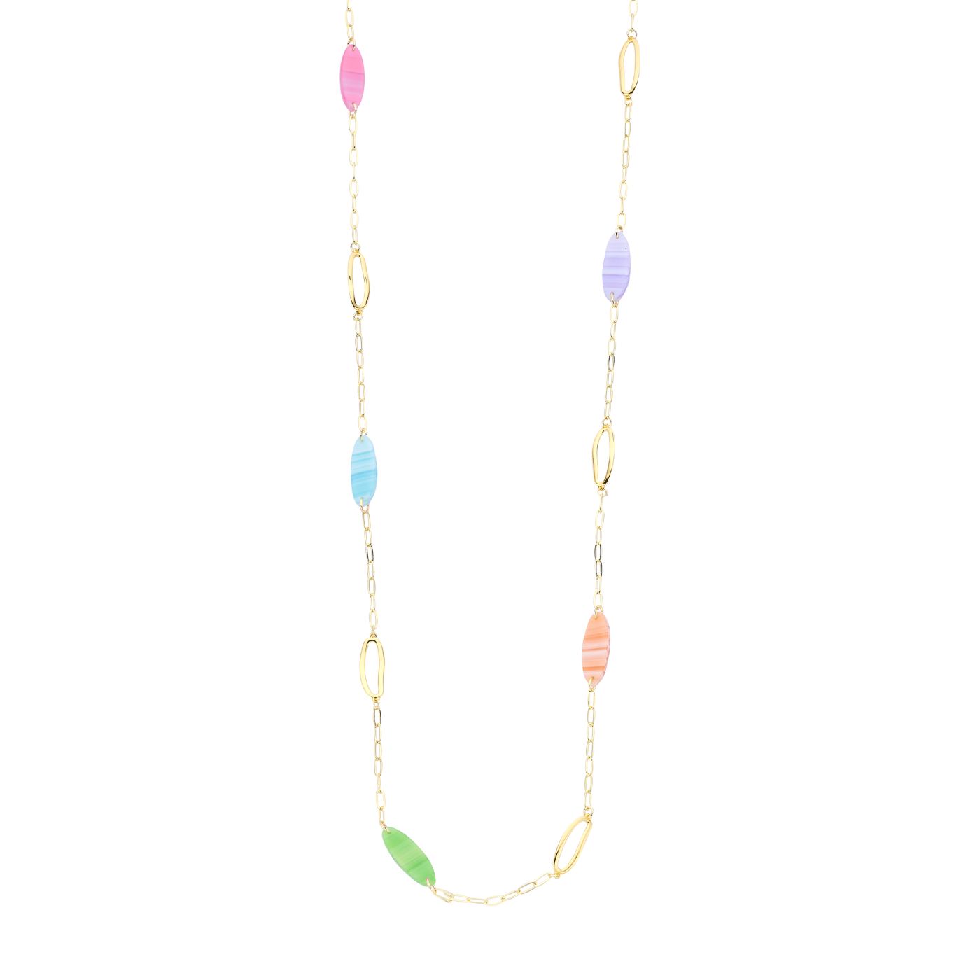 Collier - Macaolang Halsketting Multicolor