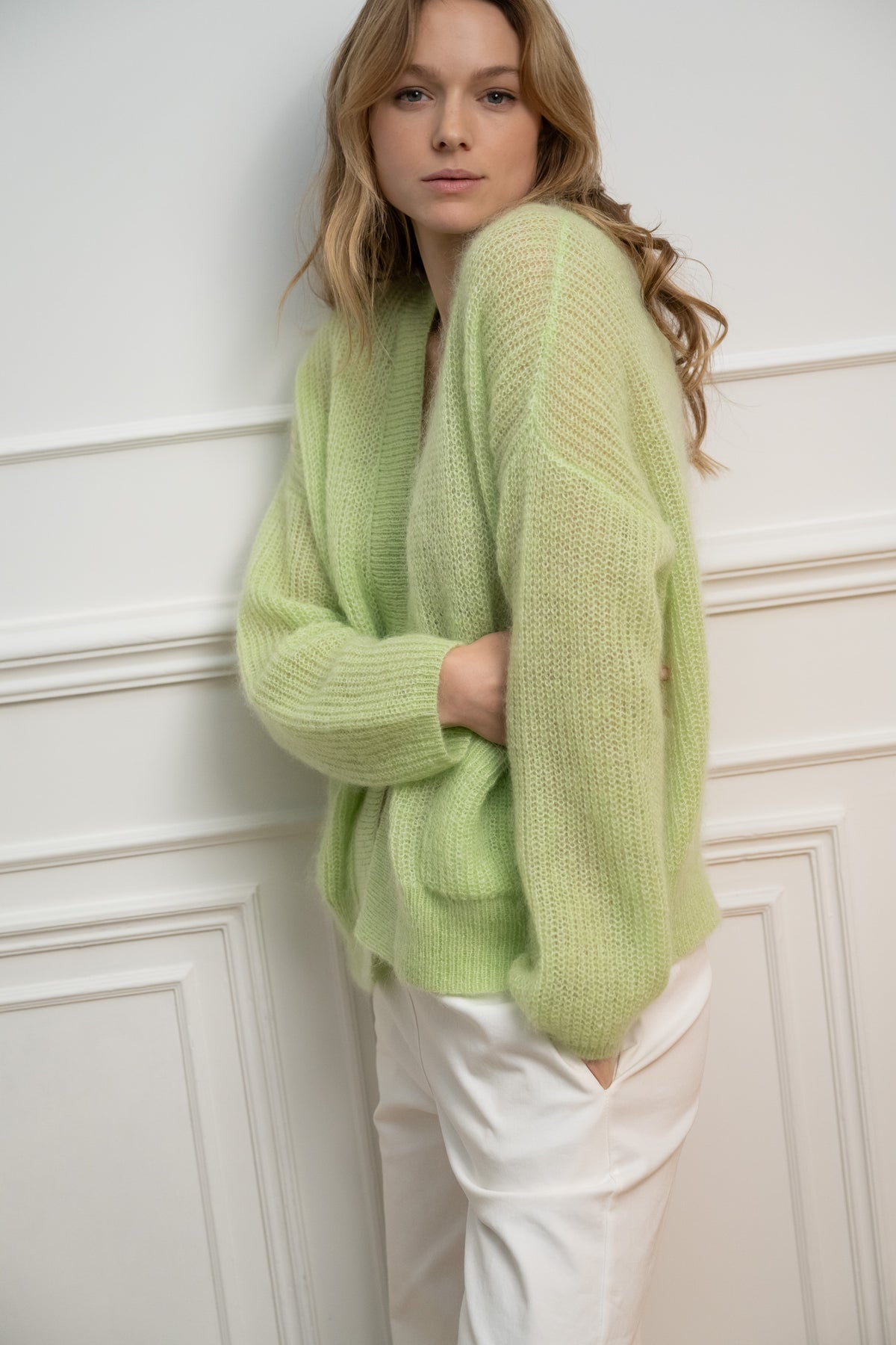 Cardigan - Milou - Light Green