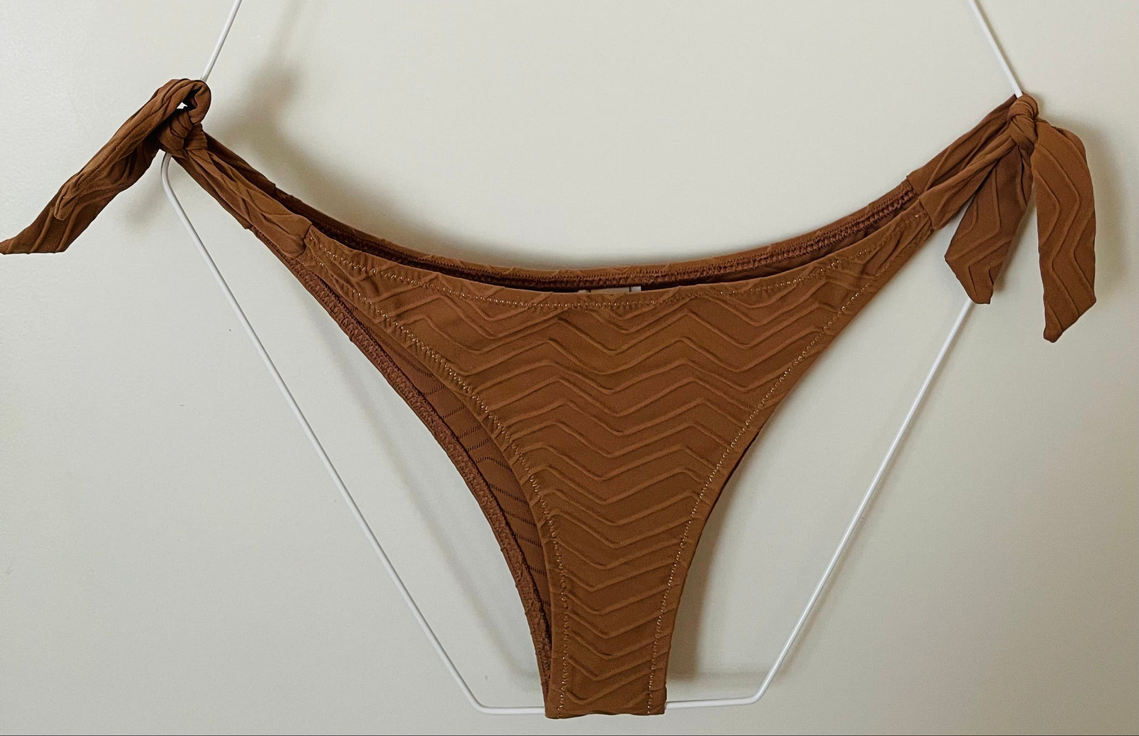 Slip - Moana - Oranje Gevlochten Kameel