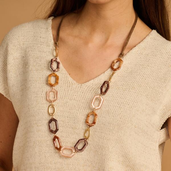 Halsketting - Kitlang Bruin