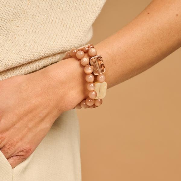 Armband - Kesia Beige