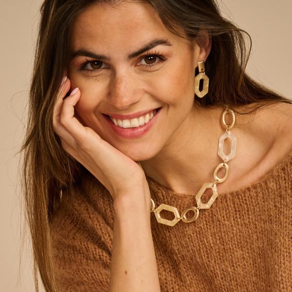 Halsketting - Kit Ecru