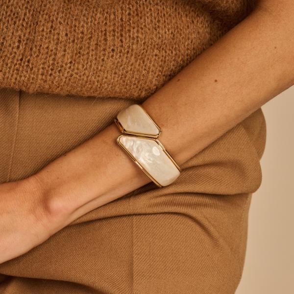 Armband - Kab15 Ecru