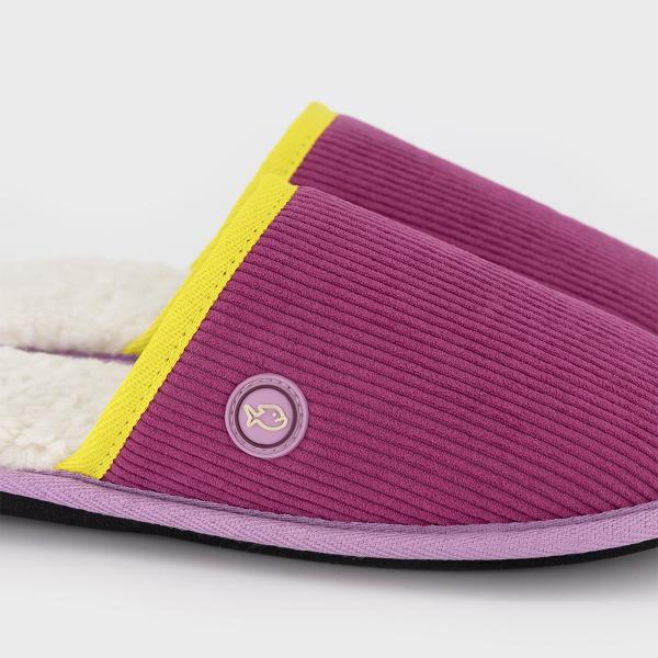 Fluwelen pantoffels - Roze