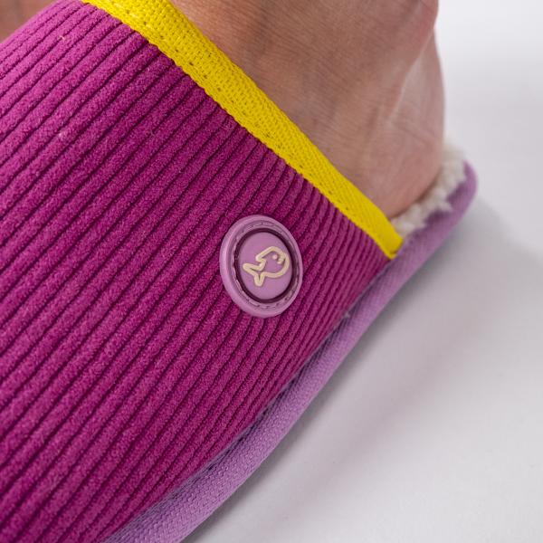 Fluwelen pantoffels - Roze