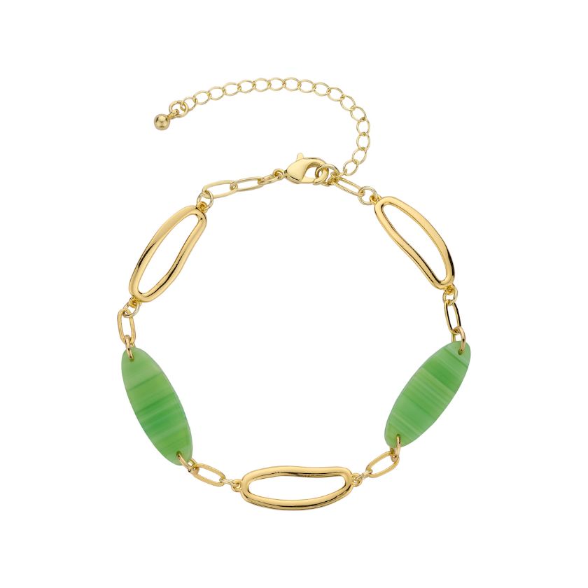 Bracelet - Macao Armband Groen