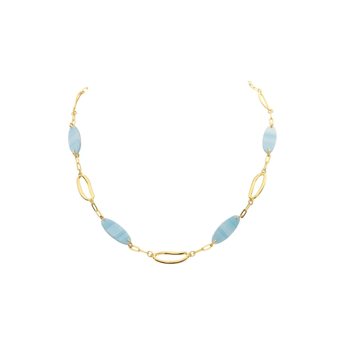 Halsketting - Macao Halsketting Blauw