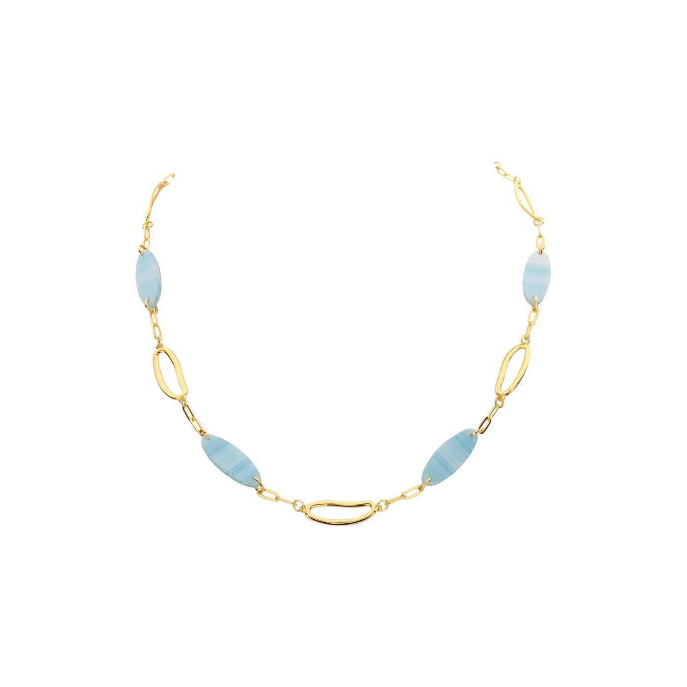 Halsketting - Macao Halsketting Blauw