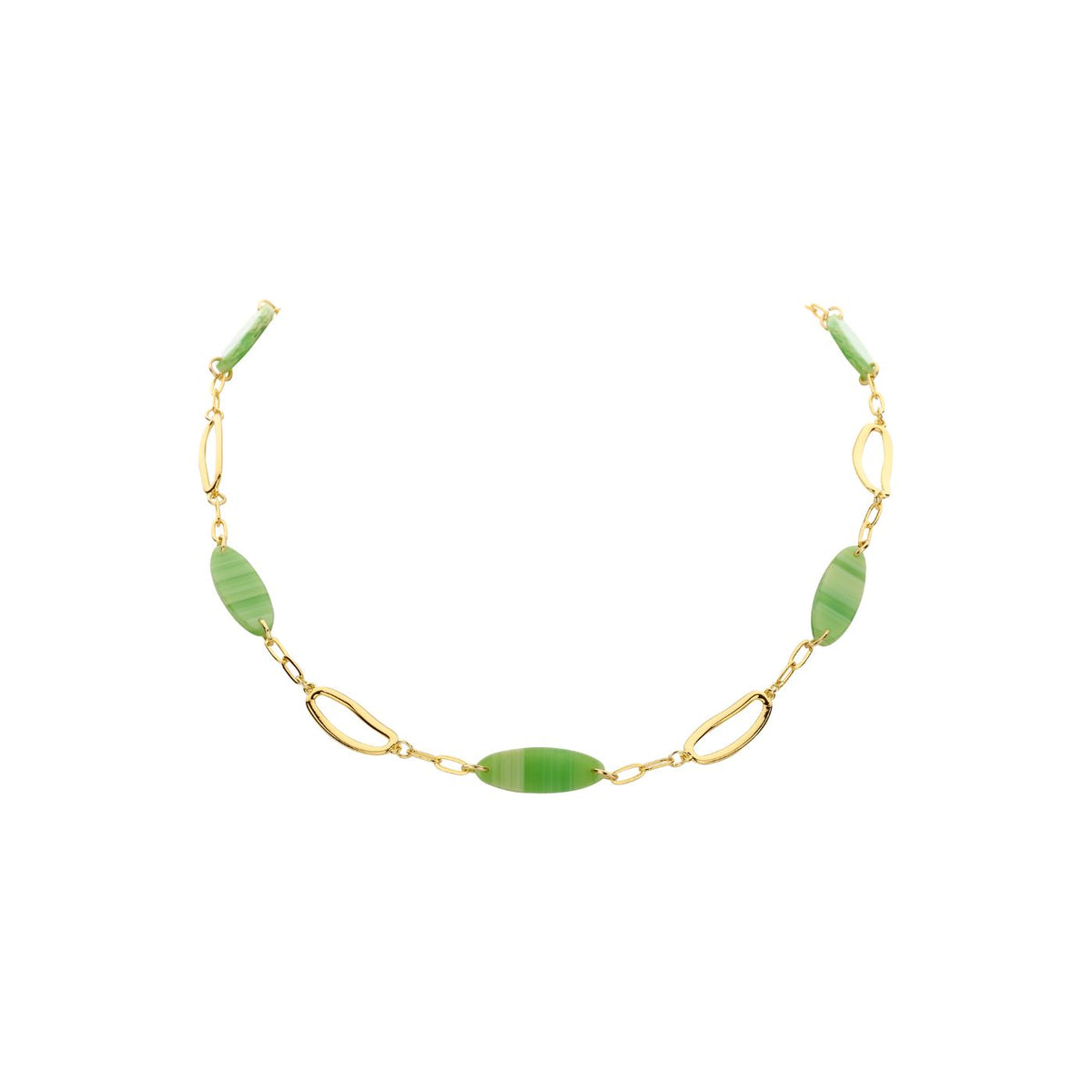 Collier - Macao Halsketting Groen