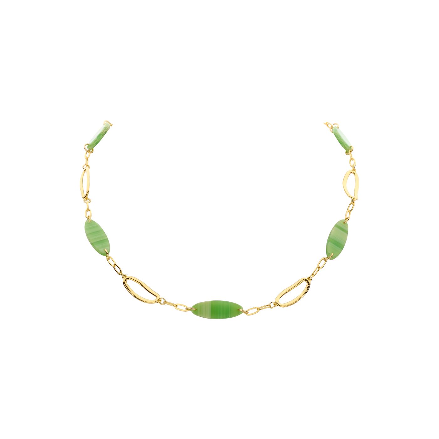 Collier - Macao Halsketting Groen
