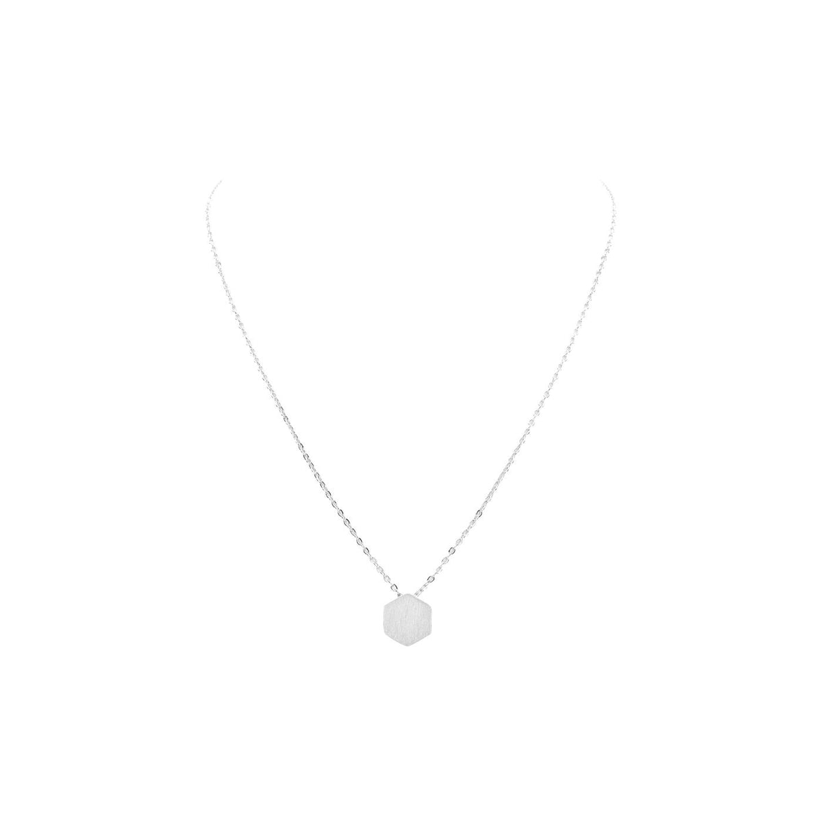 Collier - Matan Halsketting Zilverkleurig