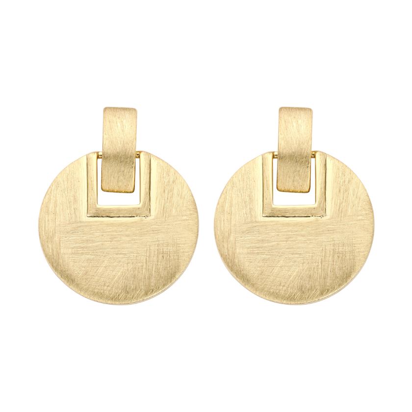 Boucles D'Oreilles - Mees Oorbellen Goudkleurig