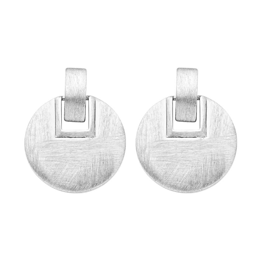 Boucles D'Oreilles - Mees Oorbellen Zilverkleurig