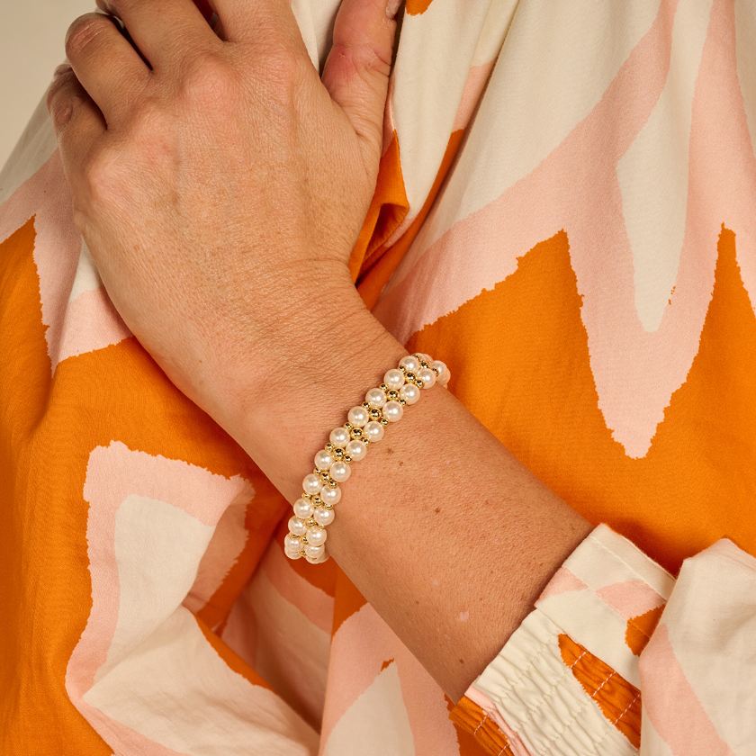 Bracelet - Dab8 Armband Parelmoer