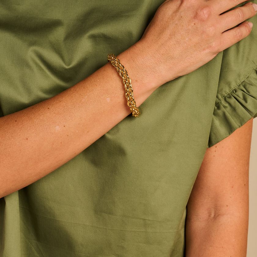 Bracelet - Debbie Armband Goudkleurig
