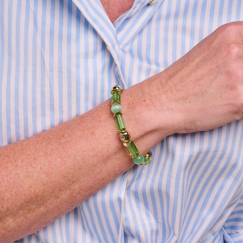 Bracelet - Dadu Armband Groen